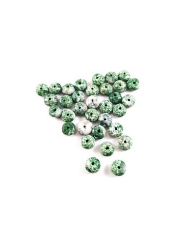 Agata de copac rondele 8x4mm (4buc)