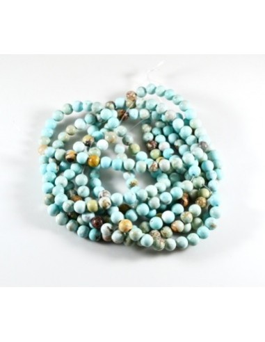 10 Margele jad sferic amazonite...