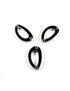 Link acrilic negru/argintiu... 2