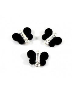 Link acrilic negru/argintiu...