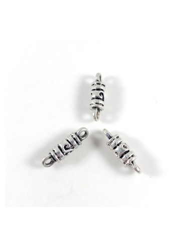 2xLink metalic argintiu antichizat...