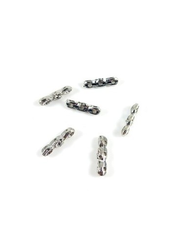 3xDistantier metalic argintiu...