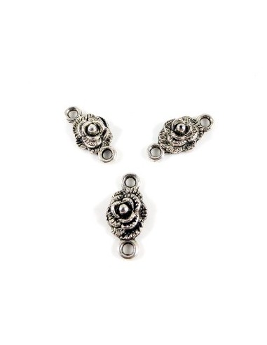 2xConector metalic argintiu...