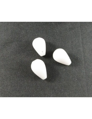 Brioleta jad alb 14x10mm