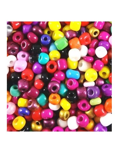 Margele de nisip multicolore 4 mm (20g)