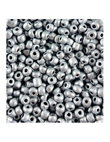Margele de nisip gri 4 mm (20g)