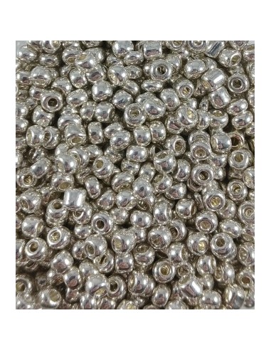 Margele de nisip argintii 4 mm (20g)