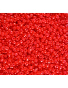 Margele de nisip rosu opac...