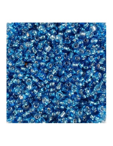 Margele de nisip bleu sticlos 3 mm (20g)