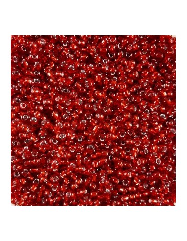 Margele de nisip rosu inchis 2 mm (20g)