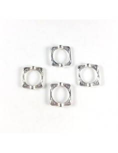 2xDistantier metalic patrat...