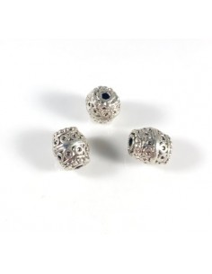 Distantier metalic argintiu...