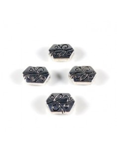 Distantier metalic argintiu... 2