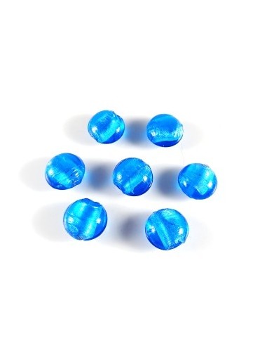 Margele sticla lampwork albastru...