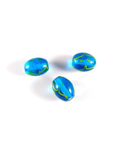 Margele sticla Murano 16x13mm