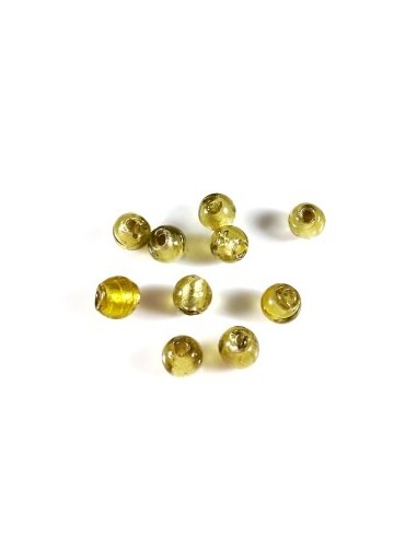 Margele rotunde sticla lampwork...