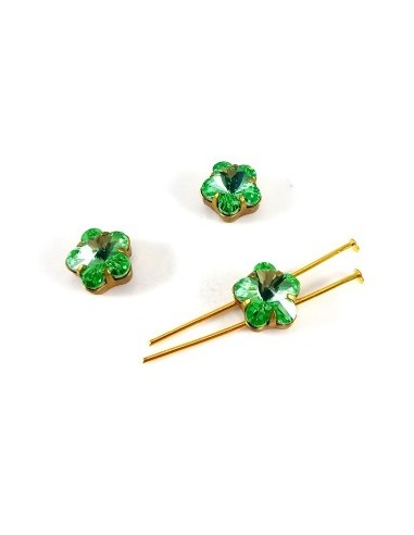 Distantier metalic auriu 2 siruru cu...