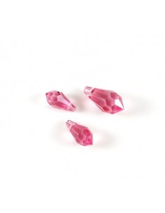 Set briolete cristal...