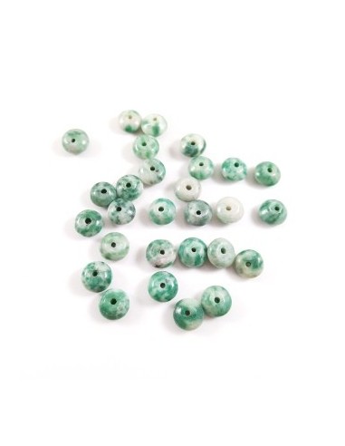 Agata de copac rondele 9x4mm (4buc)