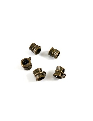 Agatatoare pandantiv bronz 9x7mm