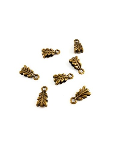 Agatatoare pandantiv bronz 13x6.5mm