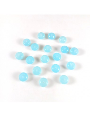 10 Rondele calcedonie 8x5mm