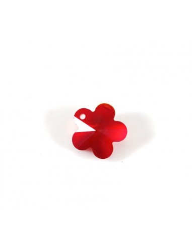 Pandantiv cristal floare fatetata 14mm