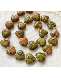4 Unakite inima 15 mm 2