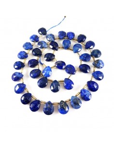 2 Briolete fatetate lapis...