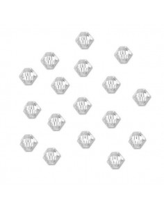Margele cristal biconic transparent 6 mm