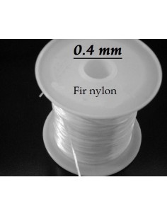 Fir nylon (guta neelastica) transparenta 0.4 mm (80 m) 2