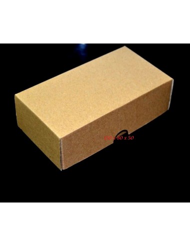 Cutie cu capac carton natur 150 x 80 x 50 mm
