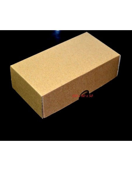 Cutie cu capac carton natur 150 x 80 x 50 mm
